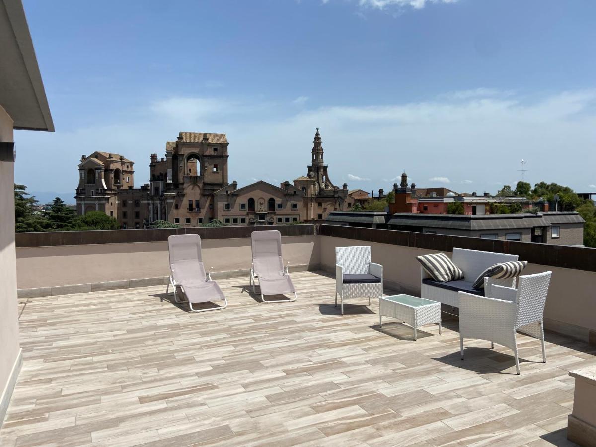 Attico Panoramico Luxury Roma Apartman Kültér fotó