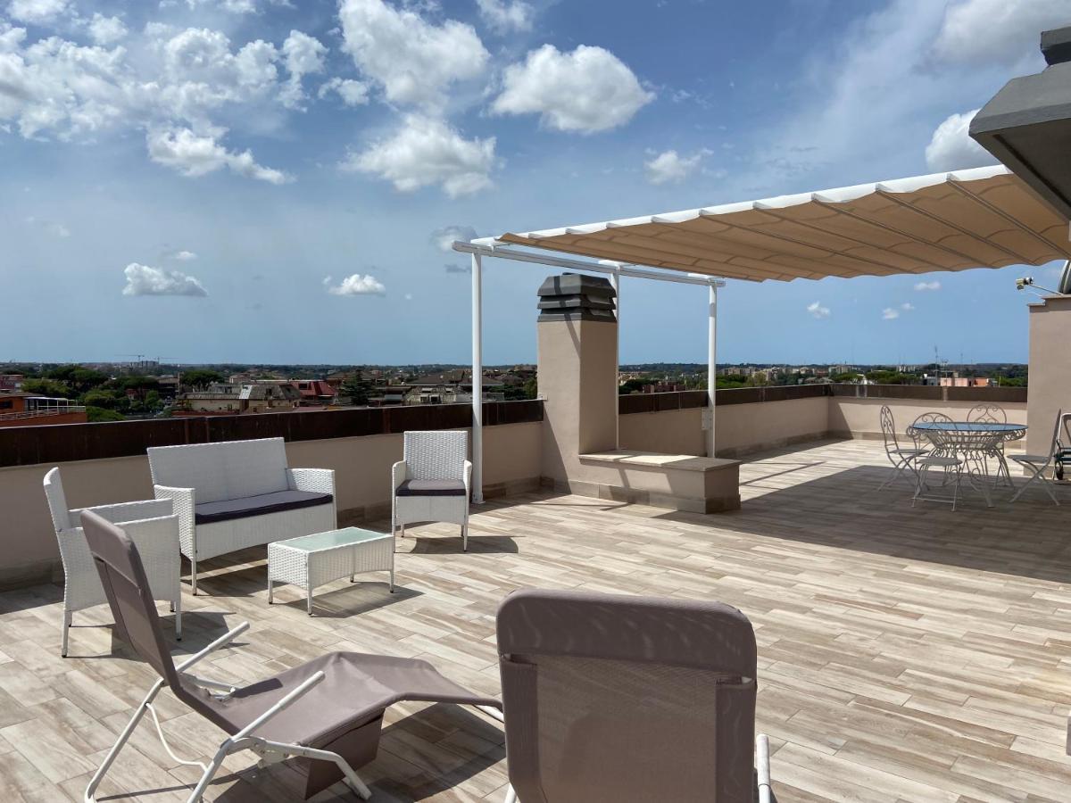 Attico Panoramico Luxury Roma Apartman Kültér fotó