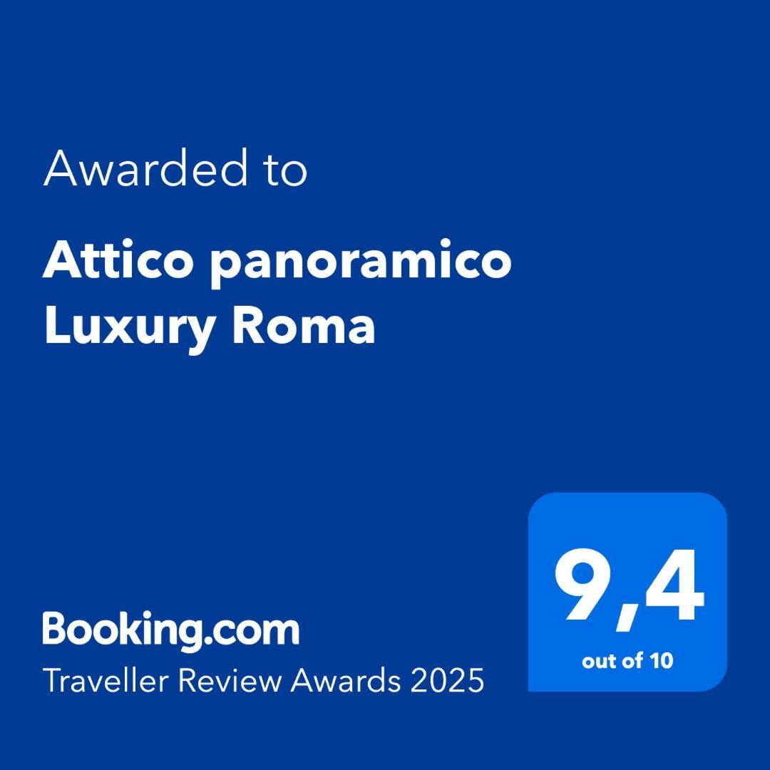 Attico Panoramico Luxury Roma Apartman Kültér fotó
